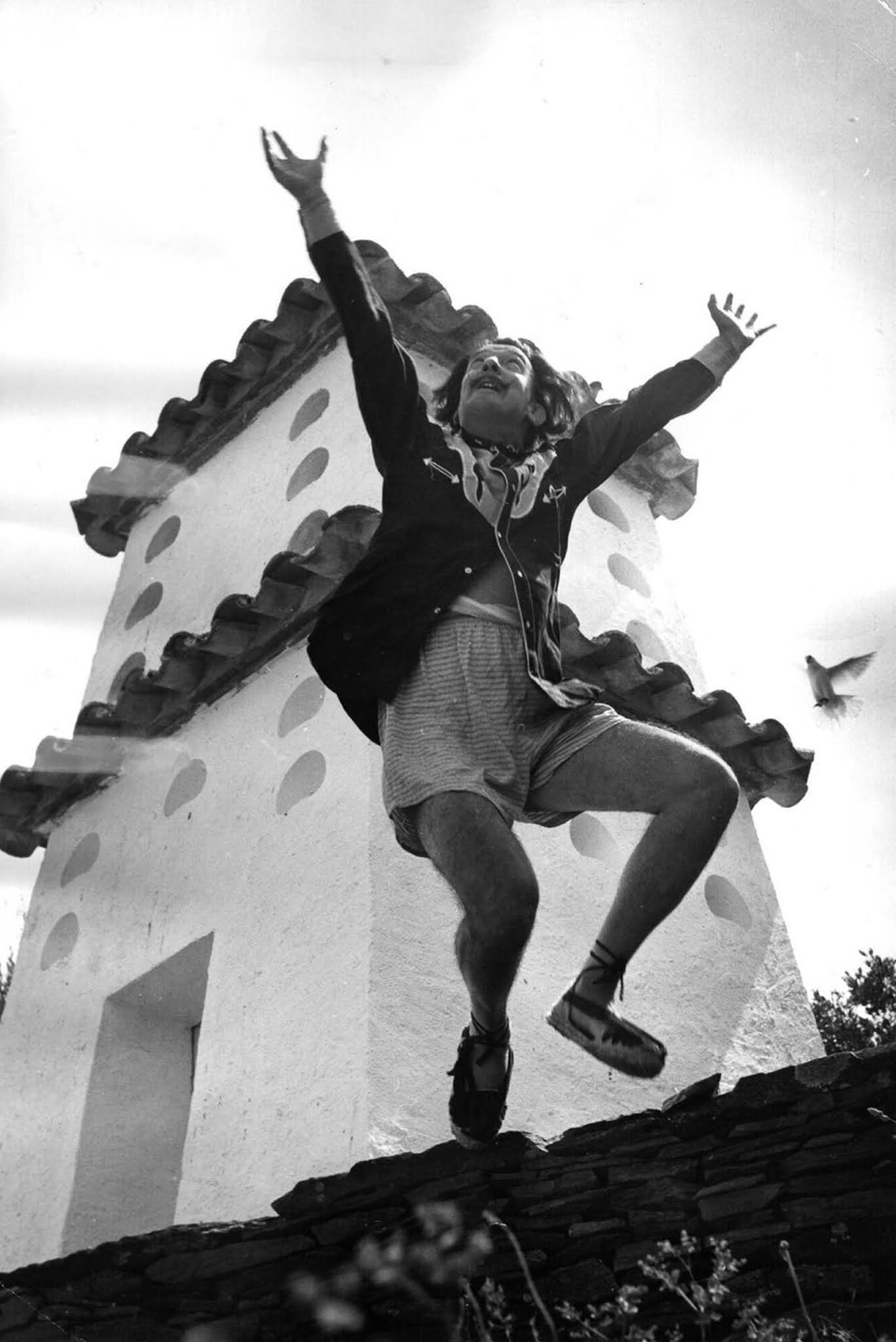 salvador dali surreal photo shoot
