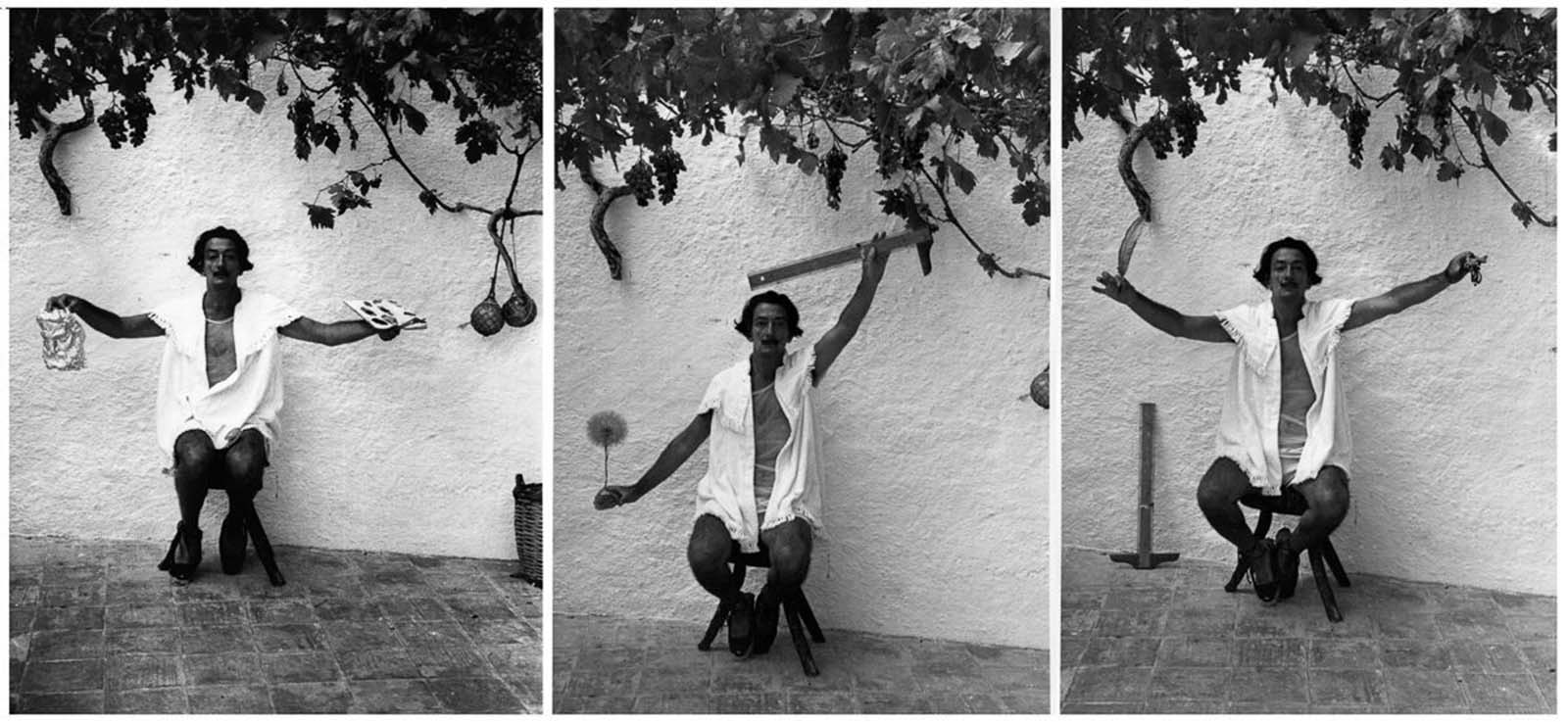 salvador dali surreal photo shoot
