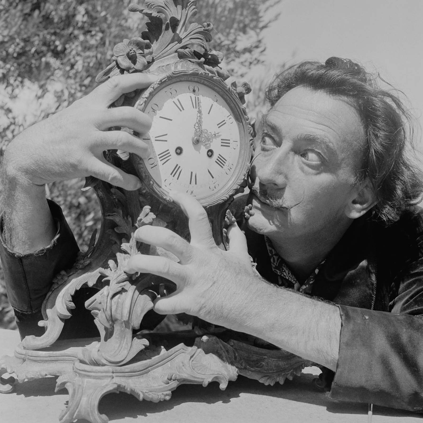 salvador dali surreal photo shoot