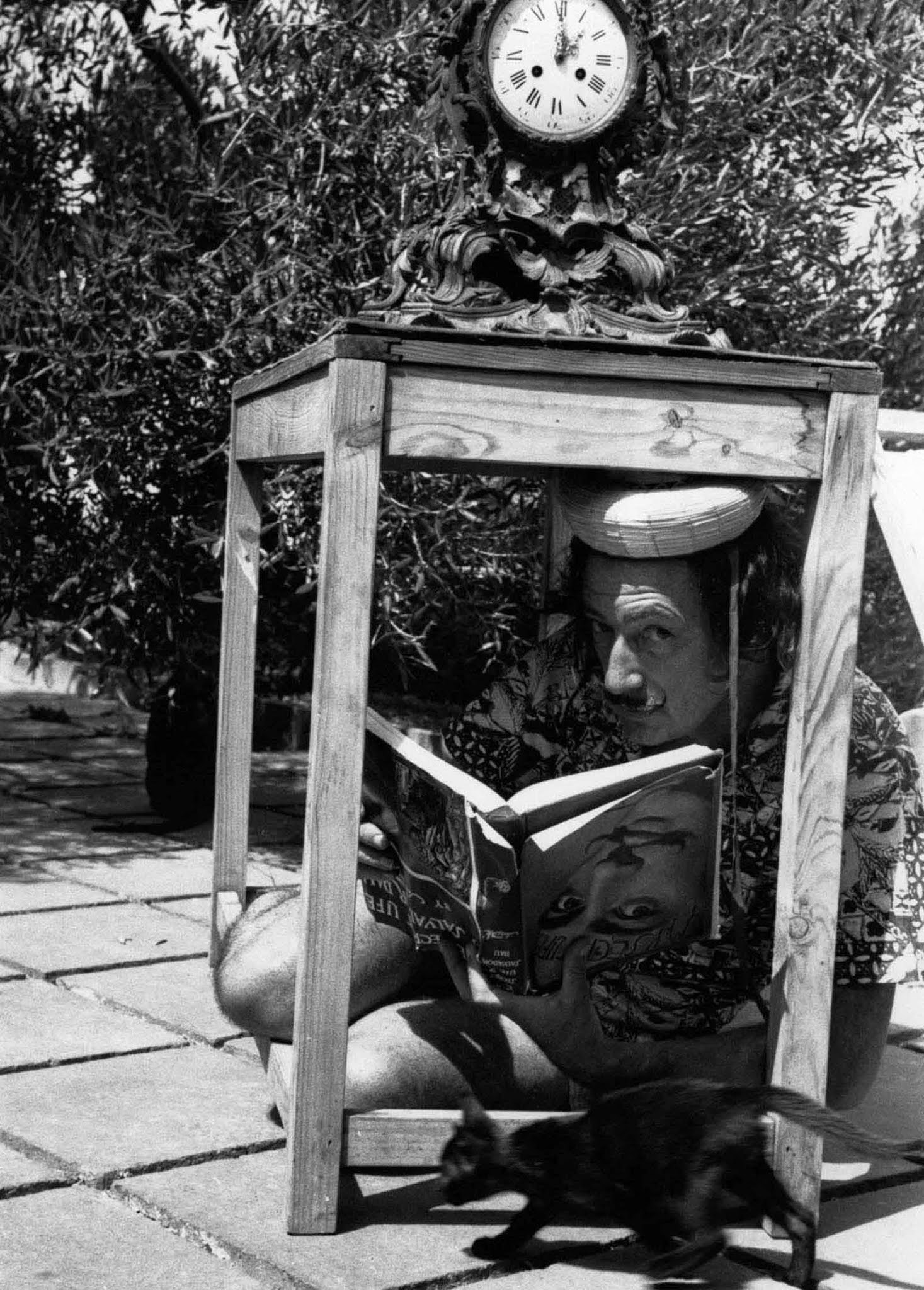 salvador dali surreal photo shoot