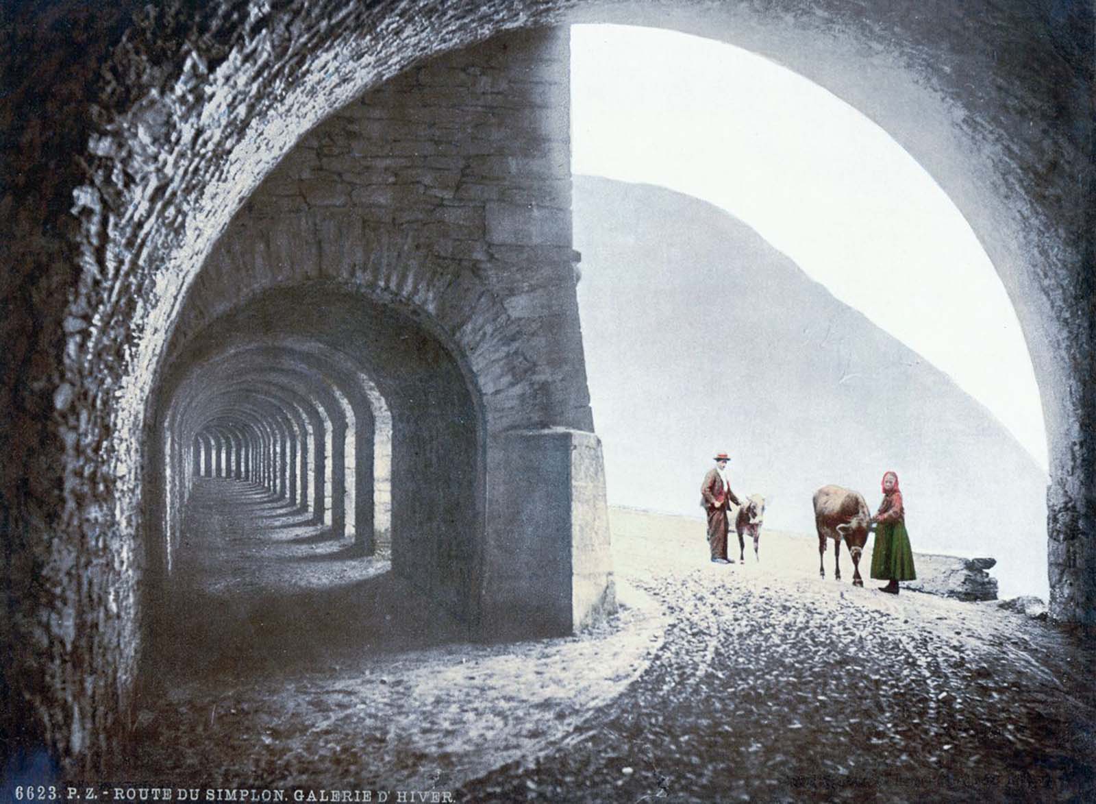 photochroms color photos Switzerland