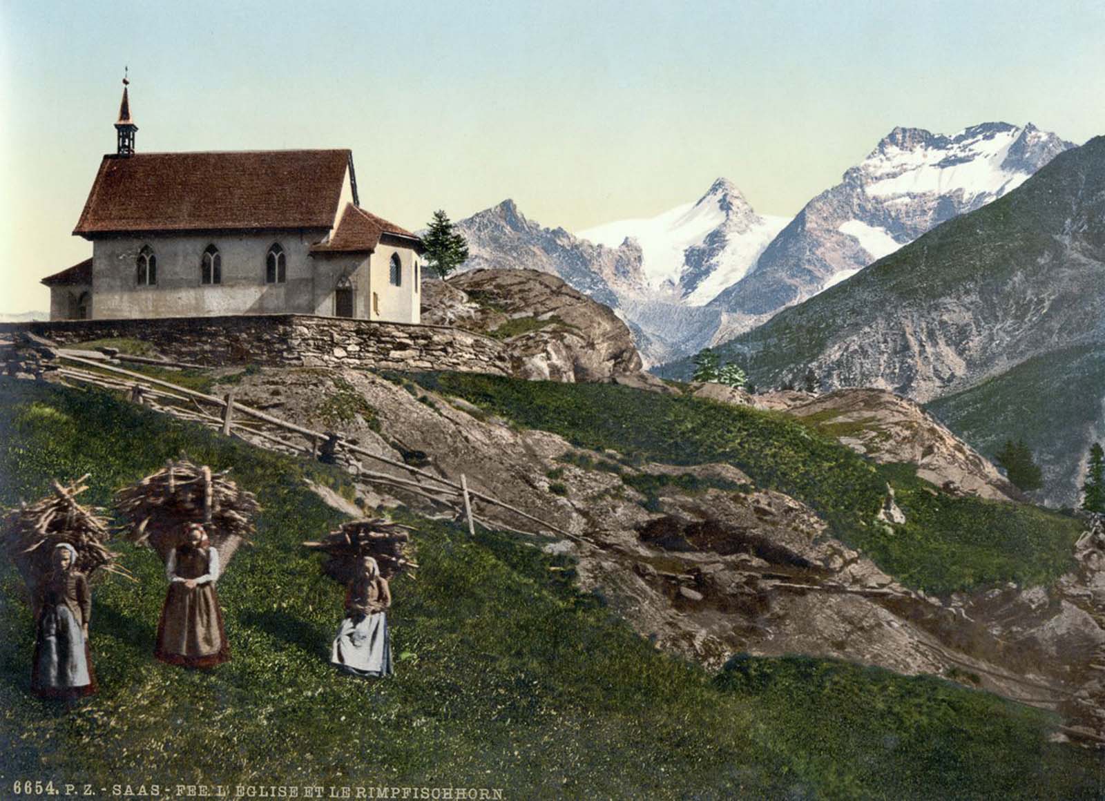 photochroms color photos Switzerland