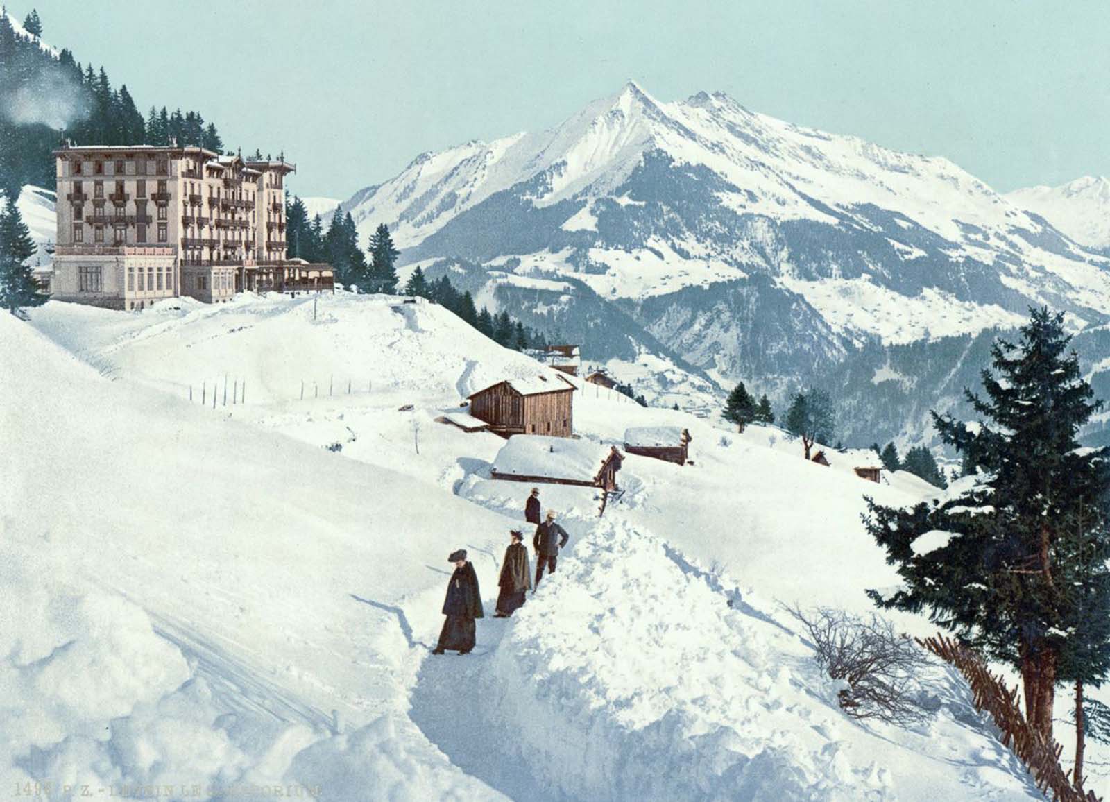 photochroms color photos Switzerland