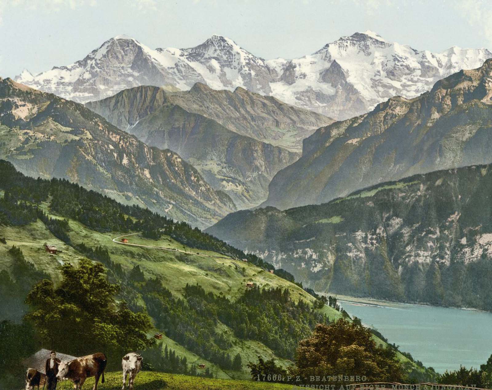 photochroms color photos Switzerland