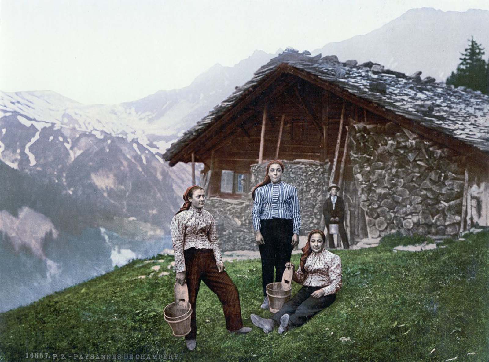 photochroms color photos Switzerland