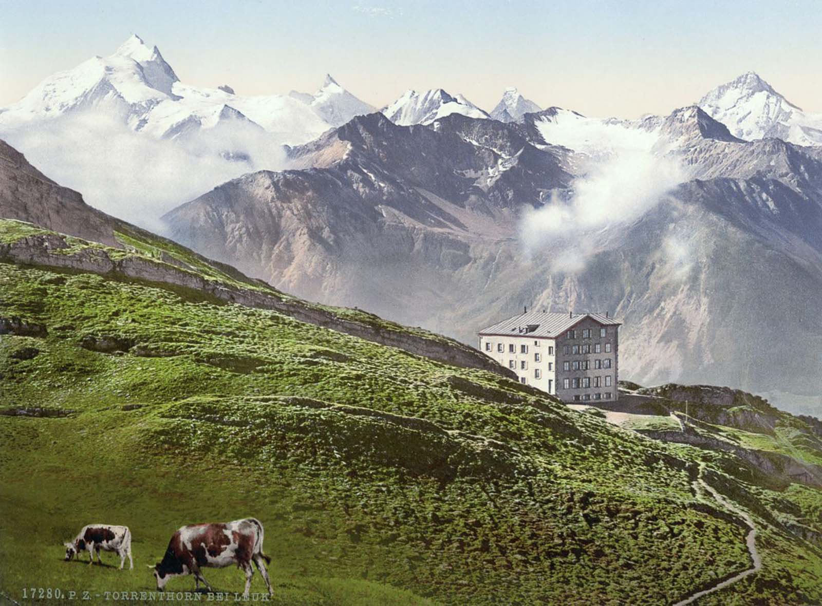 photochroms color photos Switzerland