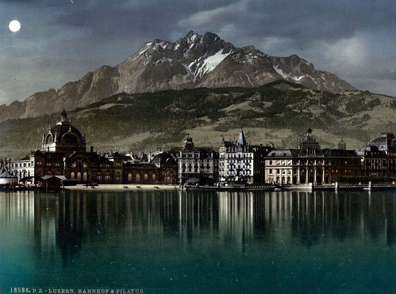 photochroms color photos Switzerland