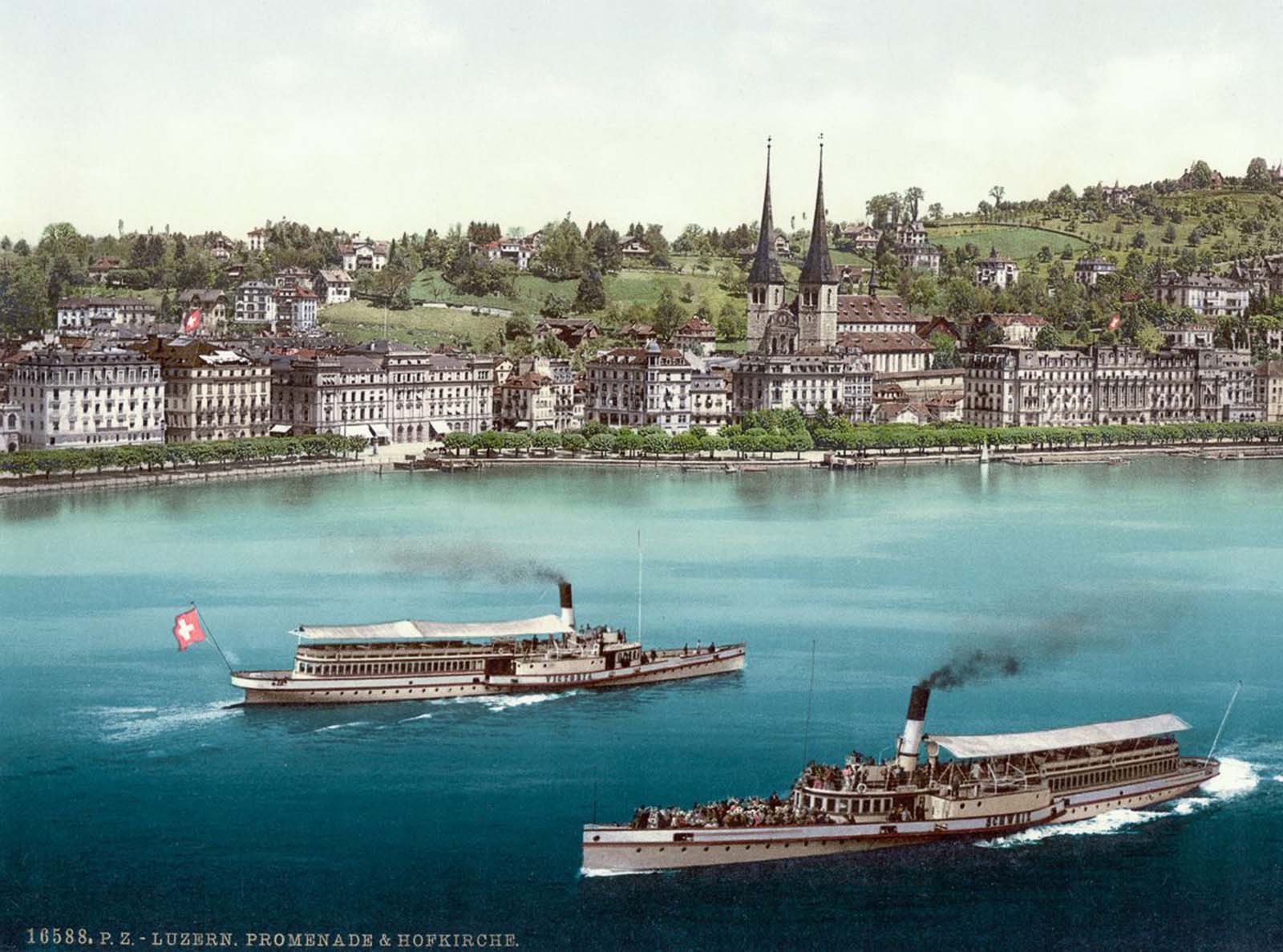photochroms color photos Switzerland
