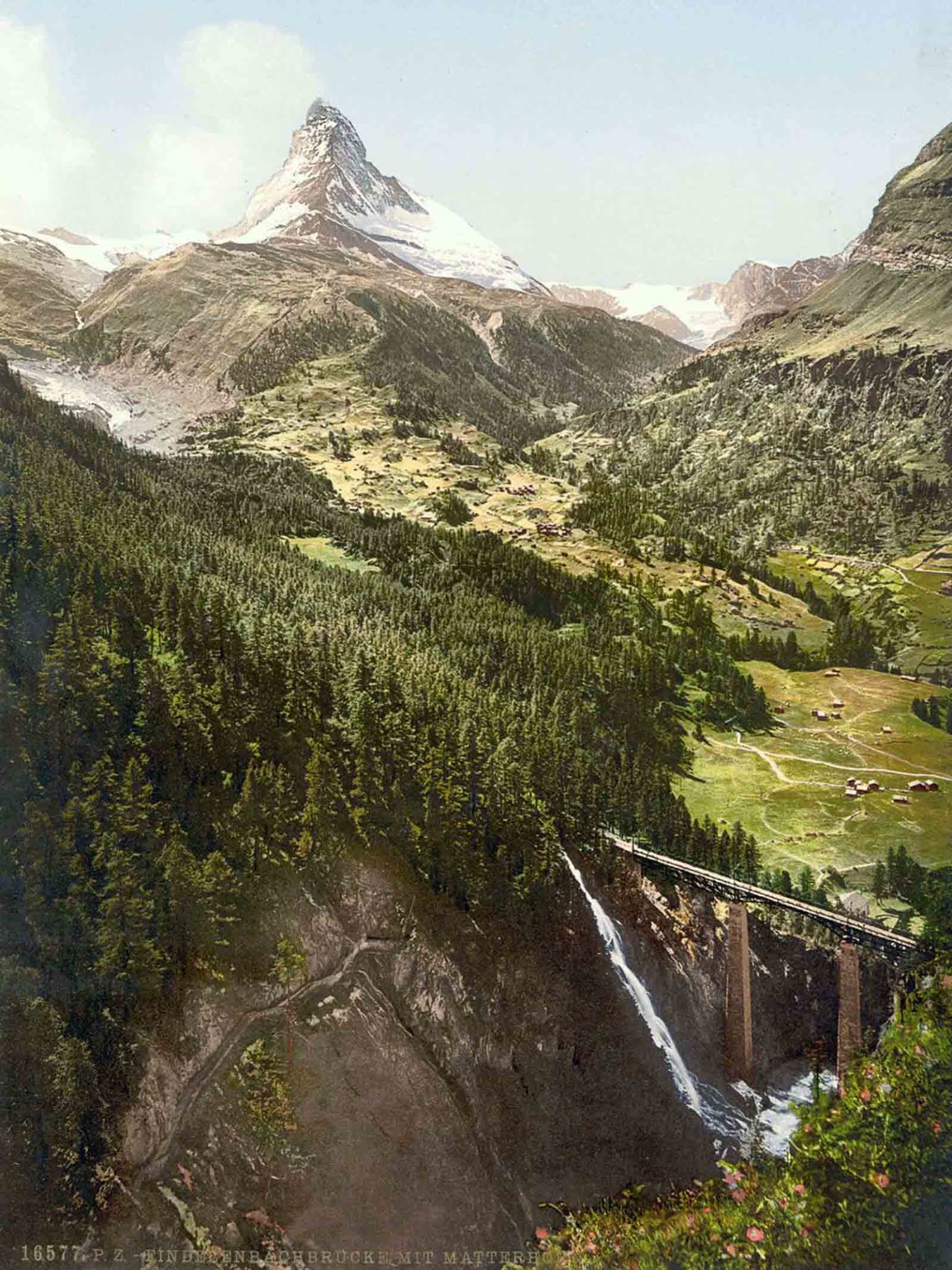 photochroms color photos Switzerland