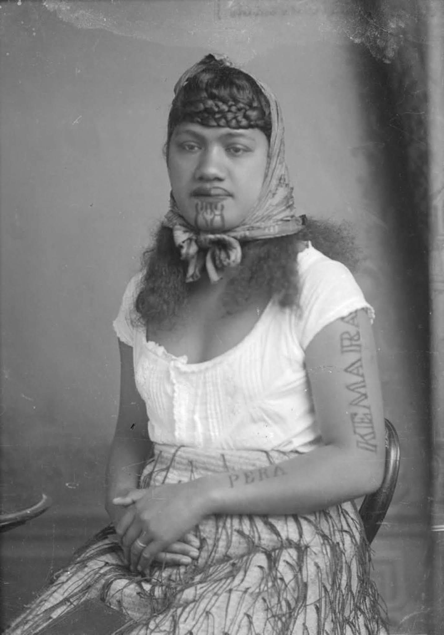 maori women ta moko tattoo