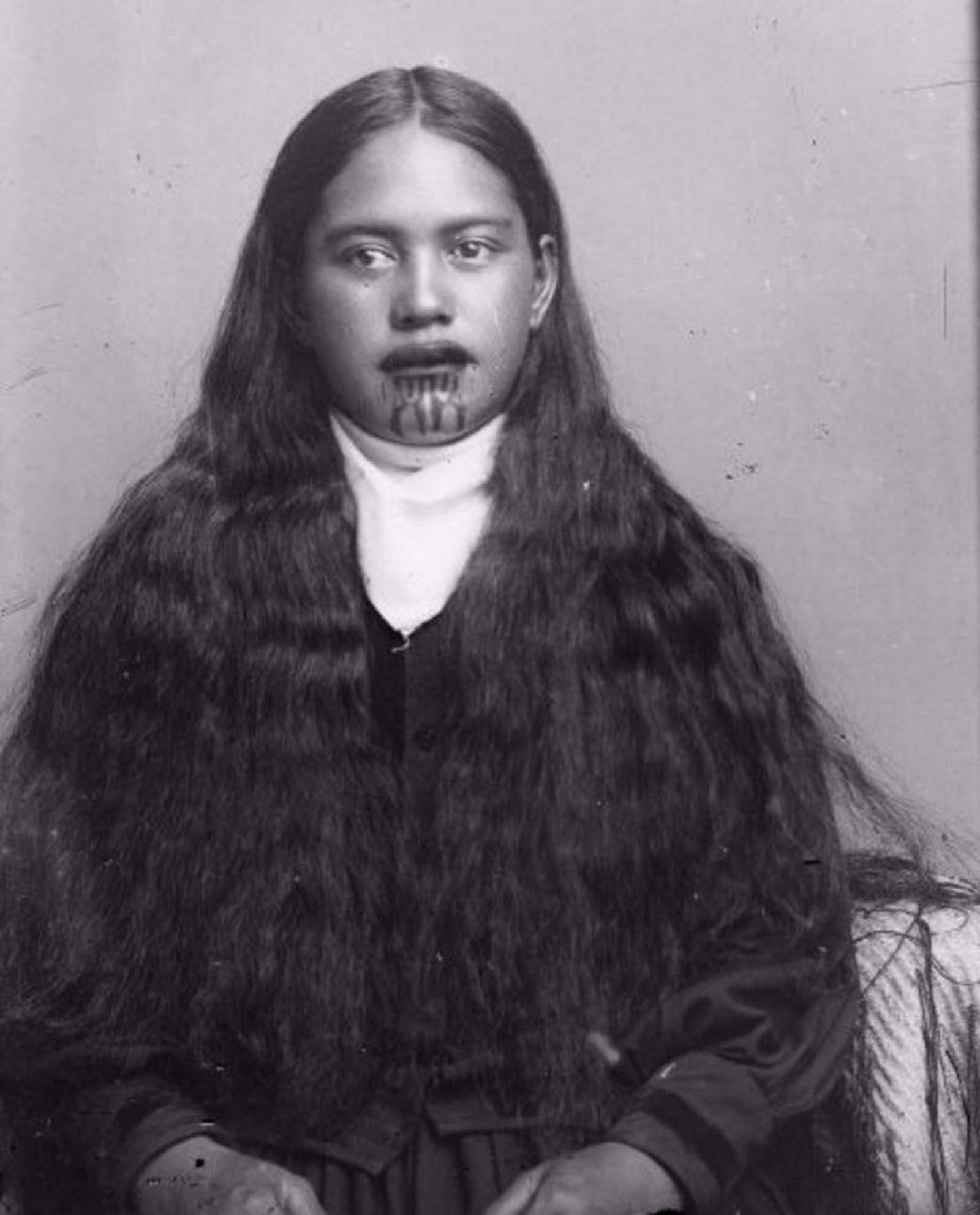 maori women ta moko tattoo