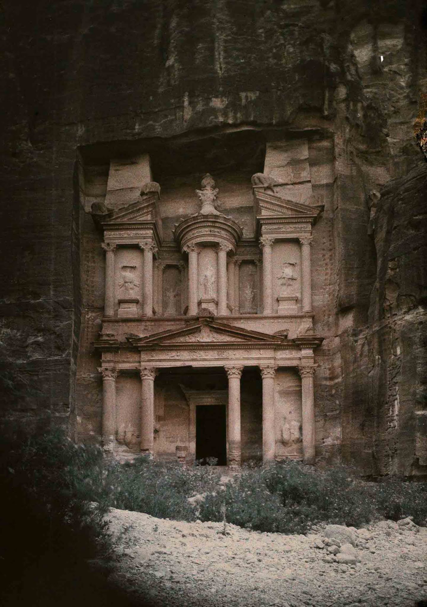 Petra Old Color Images