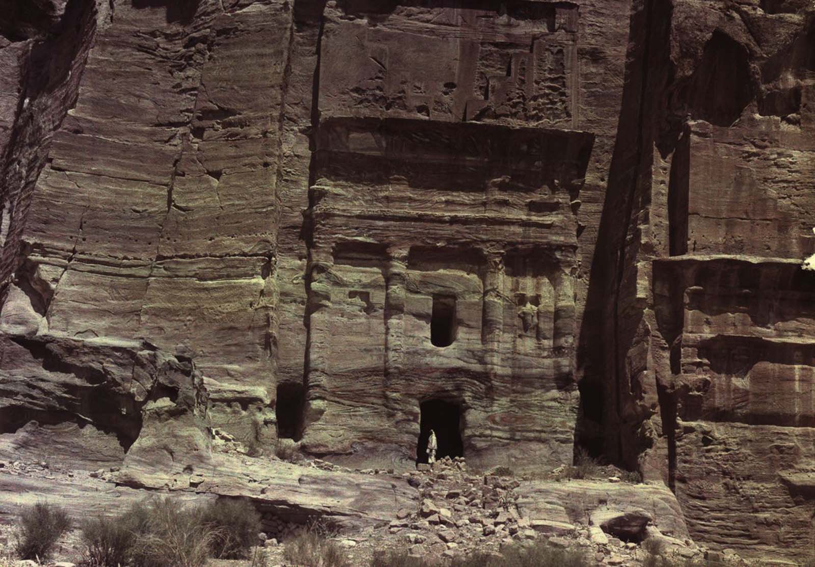 Petra Old Color Images