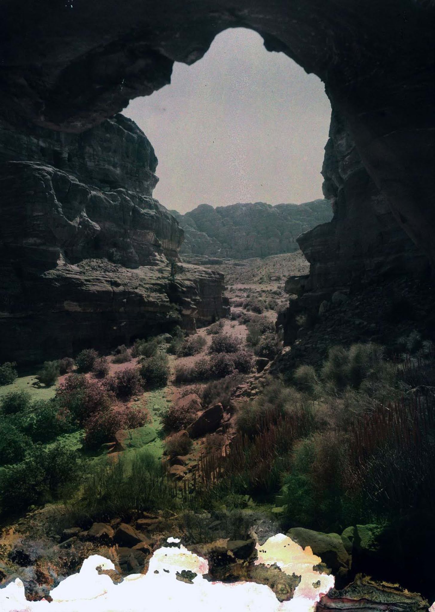 Petra Old Color Images