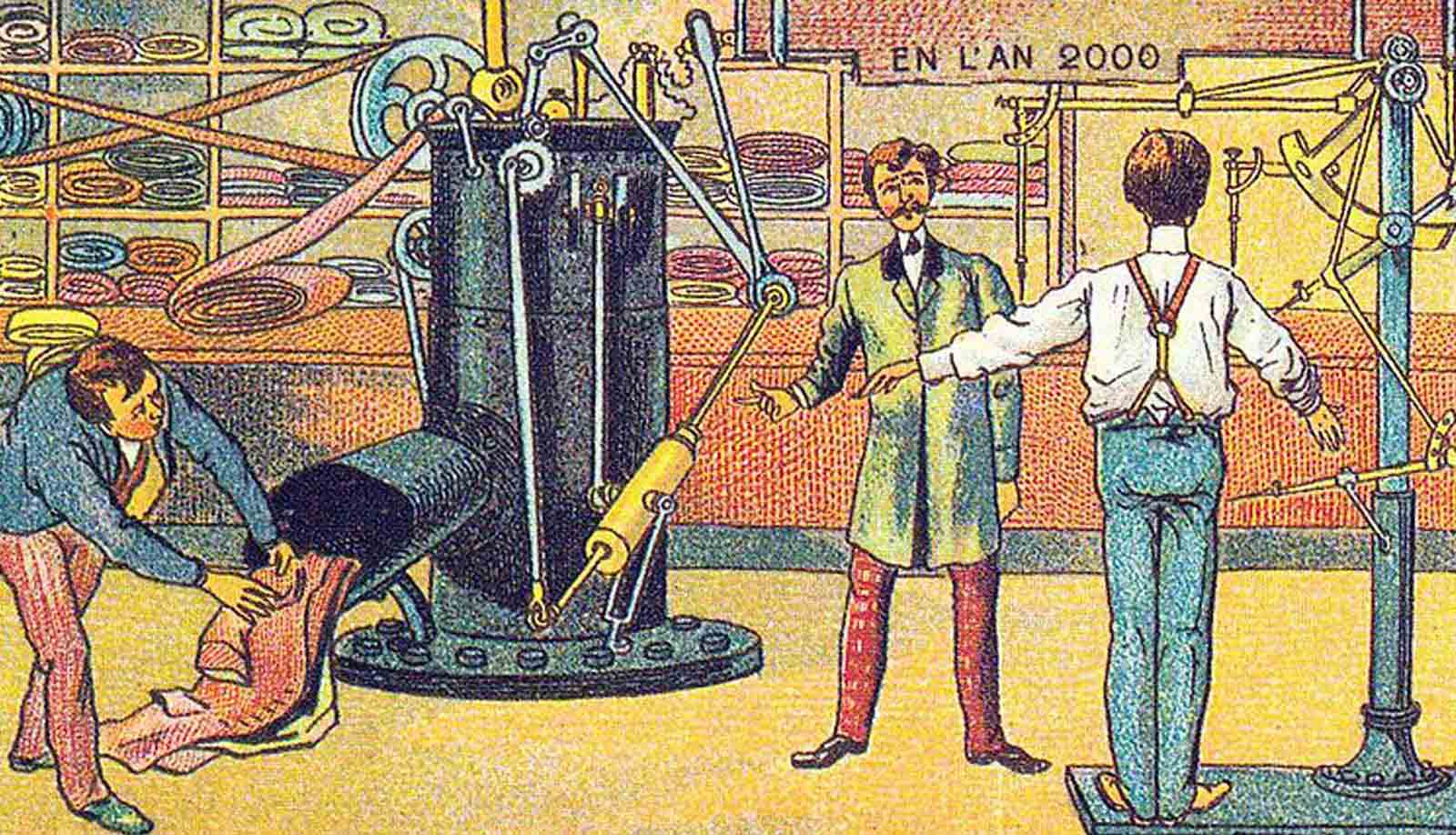 The 19th-century postcards of Jean-Marc Côté that predicted the world in the Year 2000