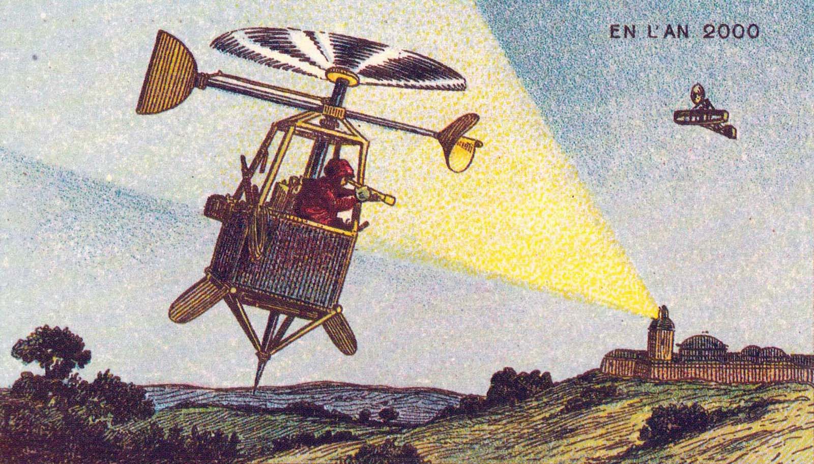 The 19th-century postcards of Jean-Marc Côté that predicted the world in the Year 2000