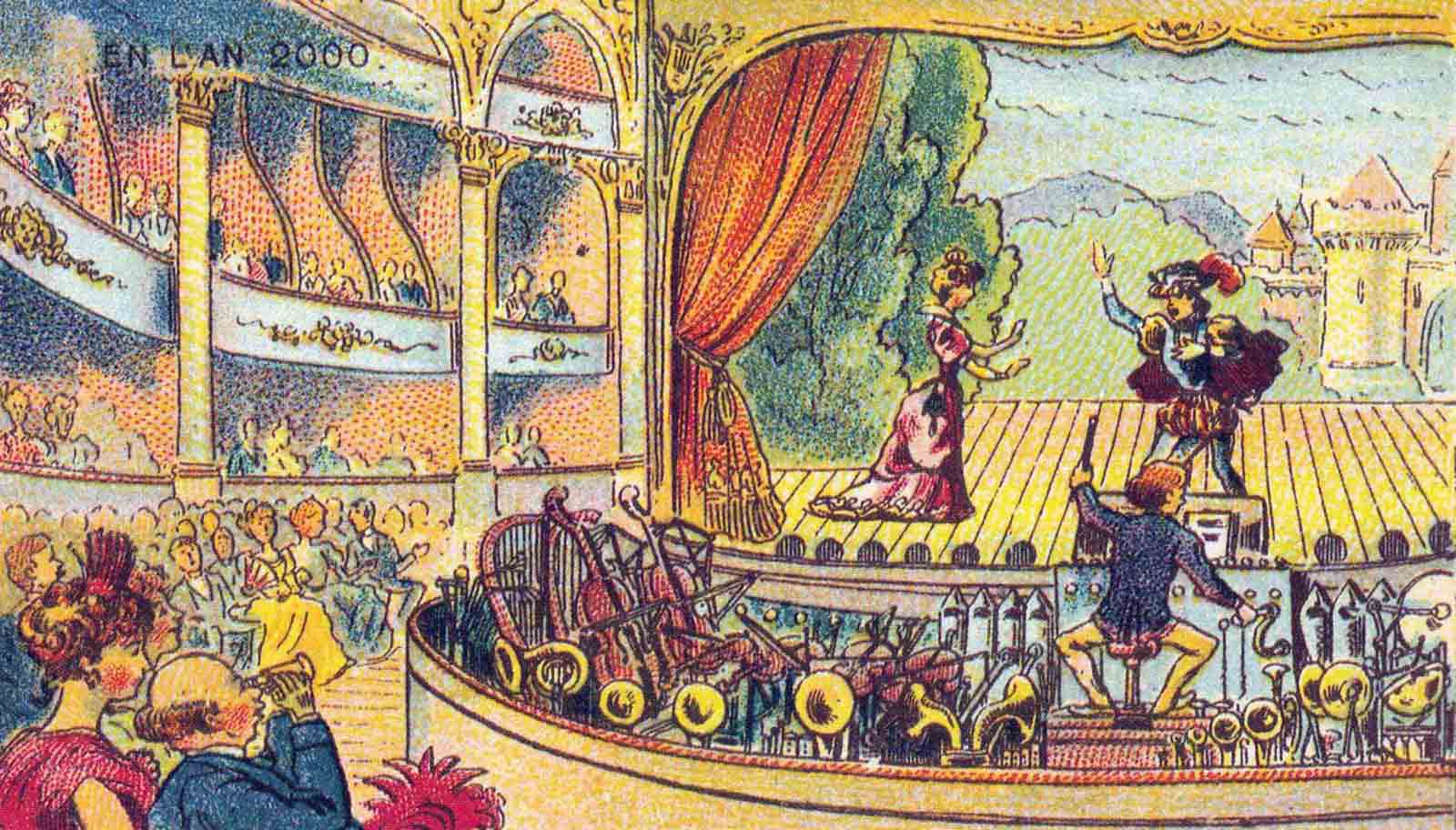 The 19th-century postcards of Jean-Marc Côté that predicted the world in the Year 2000