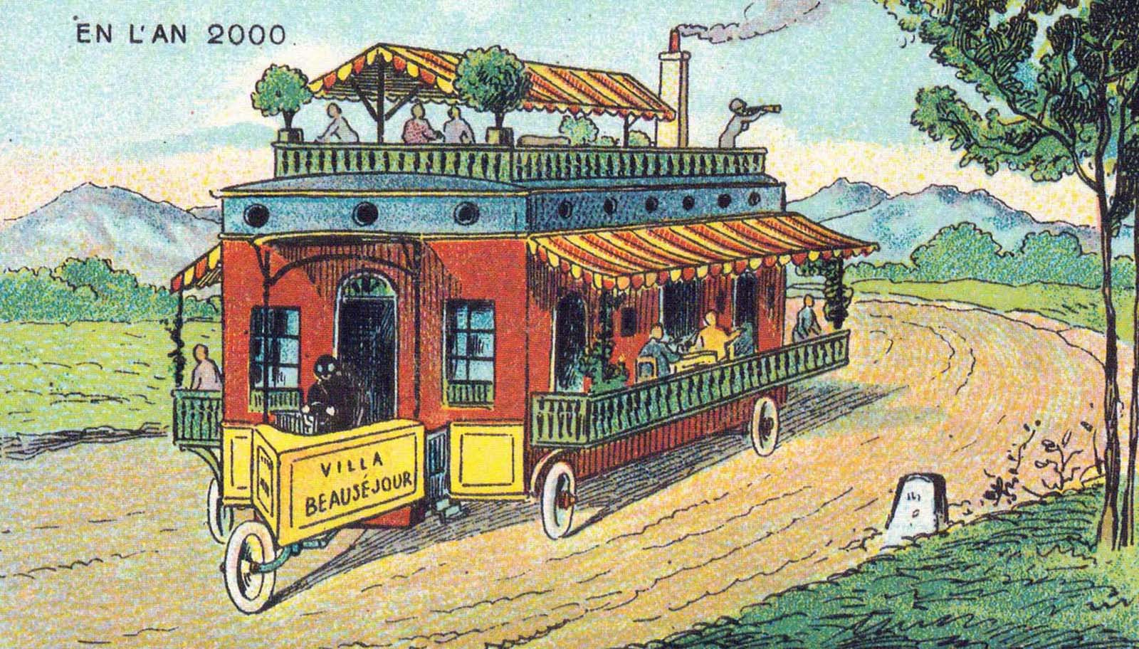 The 19th-century postcards of Jean-Marc Côté that predicted the world in the Year 2000