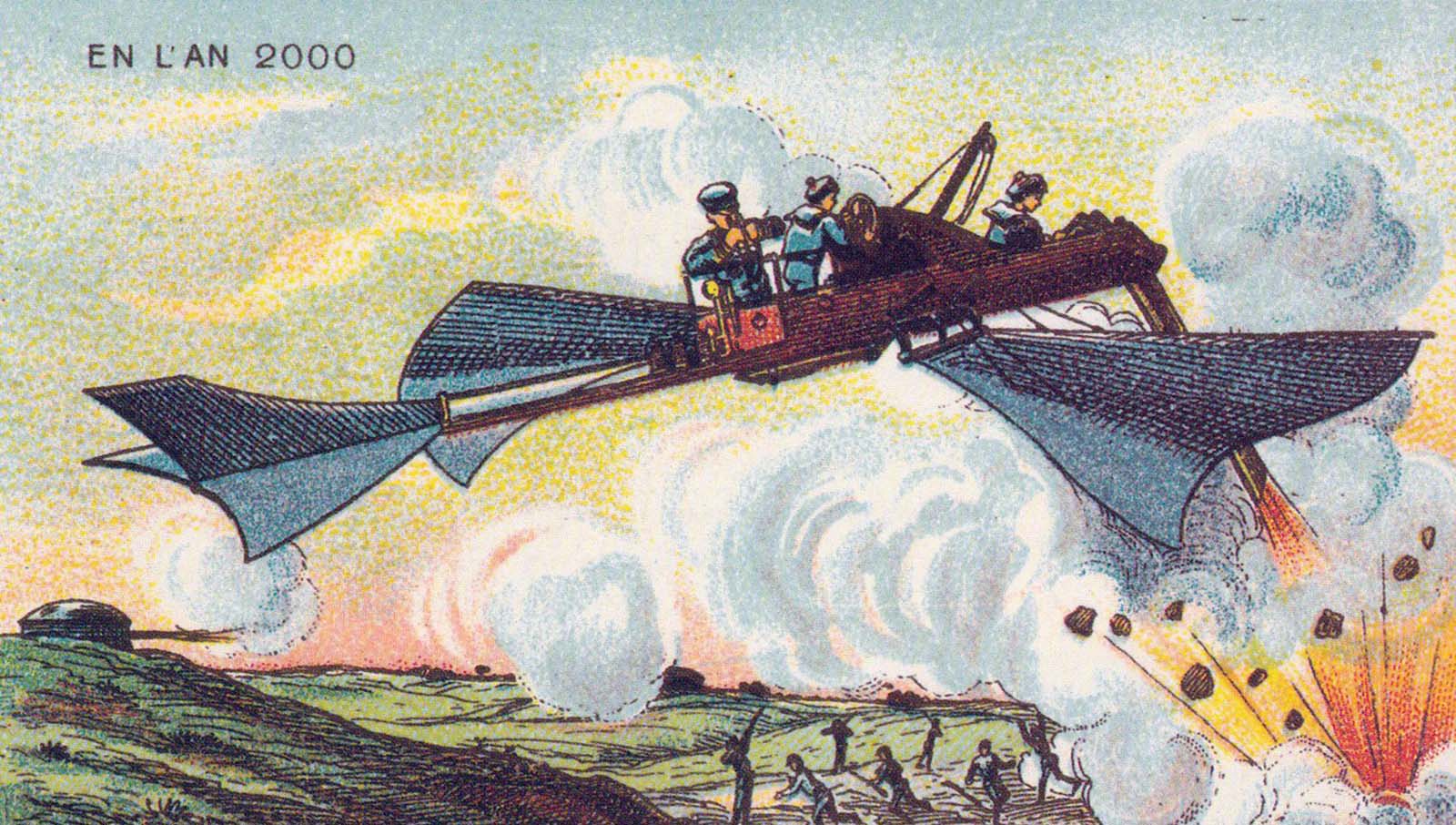 The 19th-century postcards of Jean-Marc Côté that predicted the world in the Year 2000