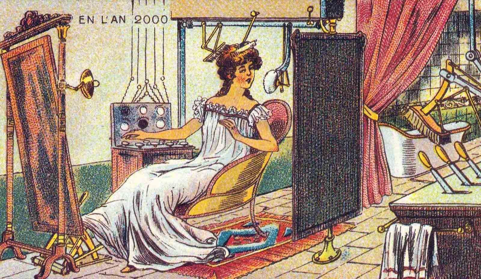 The 19th-century postcards of Jean-Marc Côté that predicted the world in the Year 2000