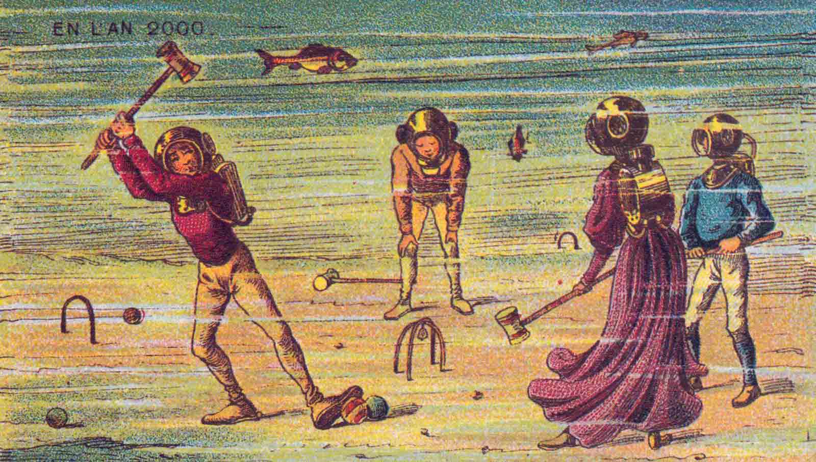 The 19th-century postcards of Jean-Marc Côté that predicted the world in the Year 2000