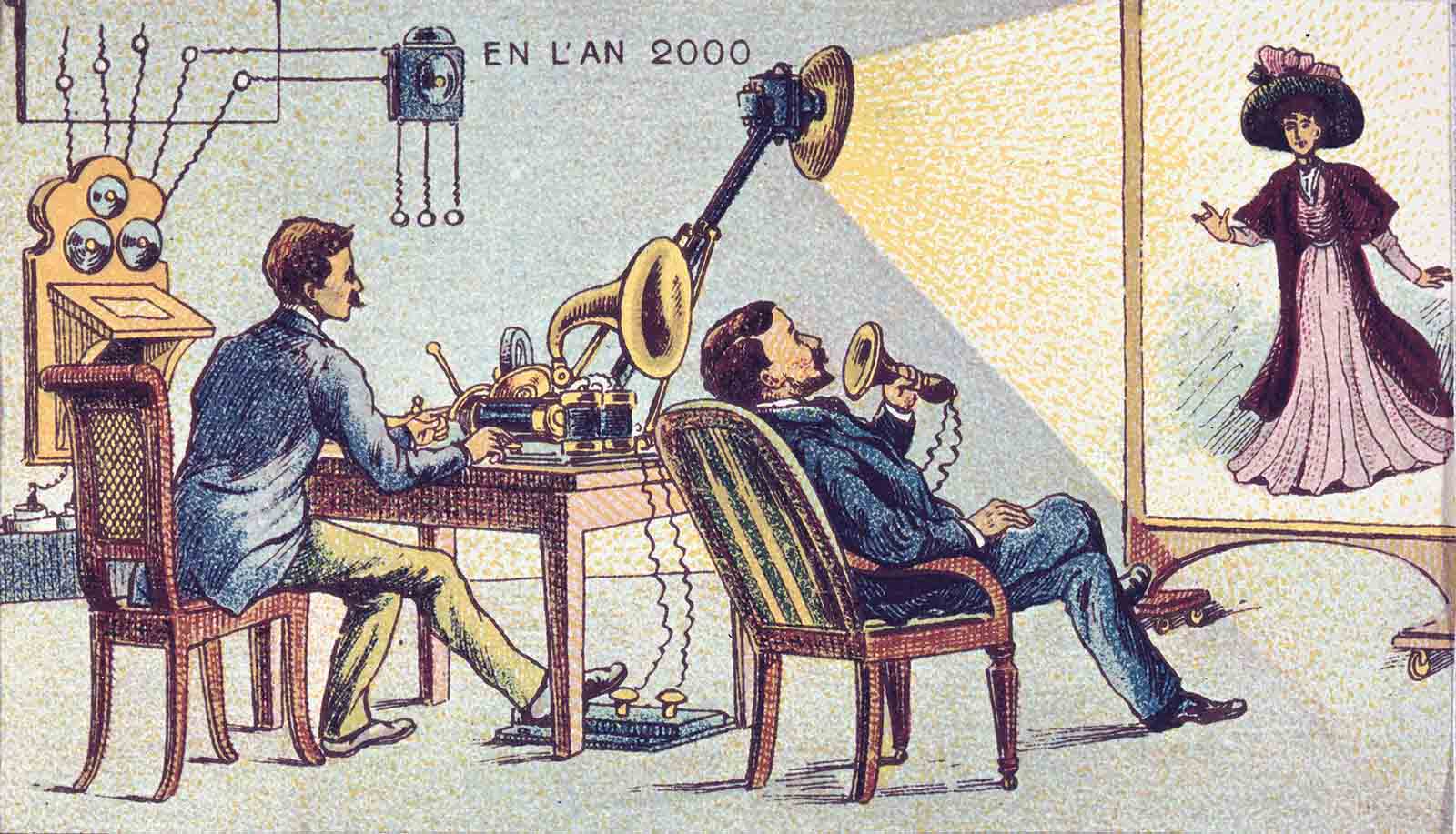 The 19th-century postcards of Jean-Marc Côté that predicted the world in the Year 2000