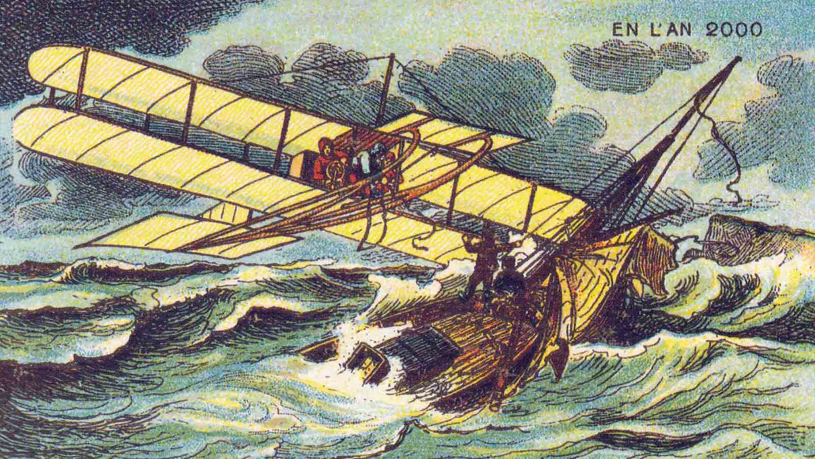 The 19th-century postcards of Jean-Marc Côté that predicted the world in the Year 2000