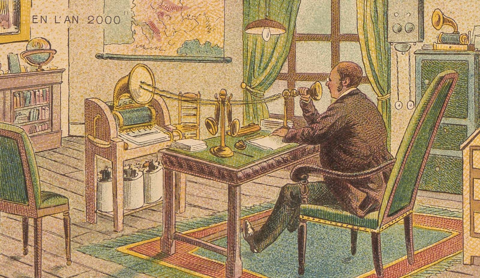 The 19th-century postcards of Jean-Marc Côté that predicted the world in the Year 2000