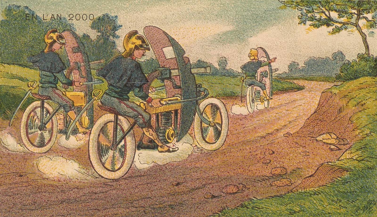 The 19th-century postcards of Jean-Marc Côté that predicted the world in the Year 2000