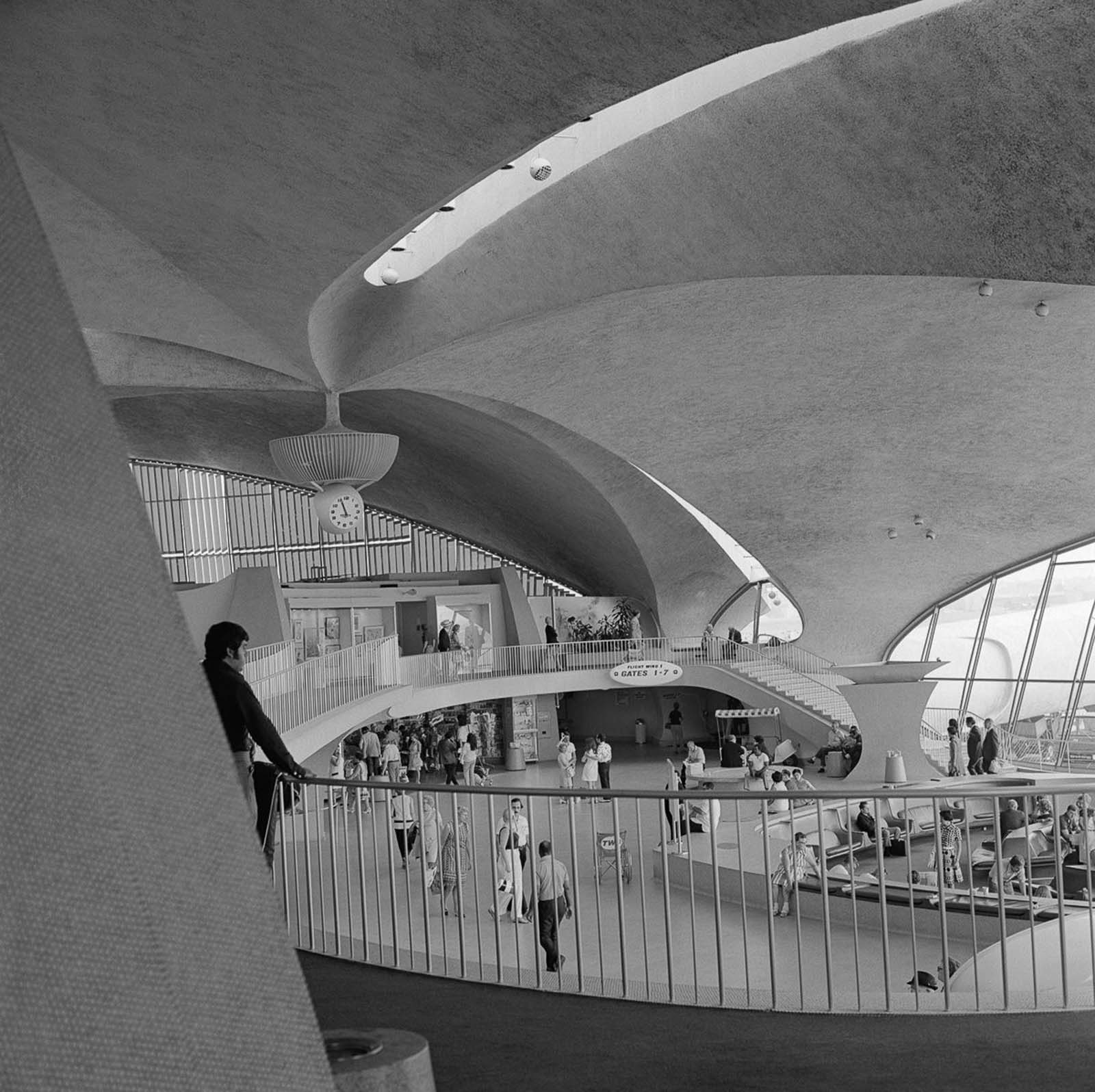 twa flight center photographs