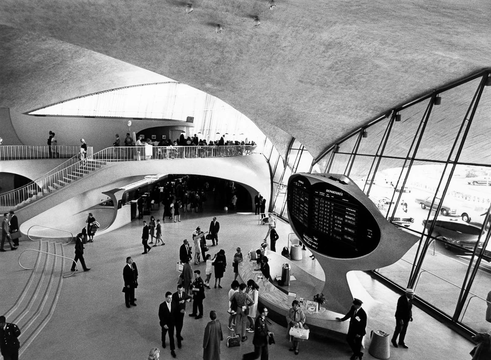 twa flight center photographs