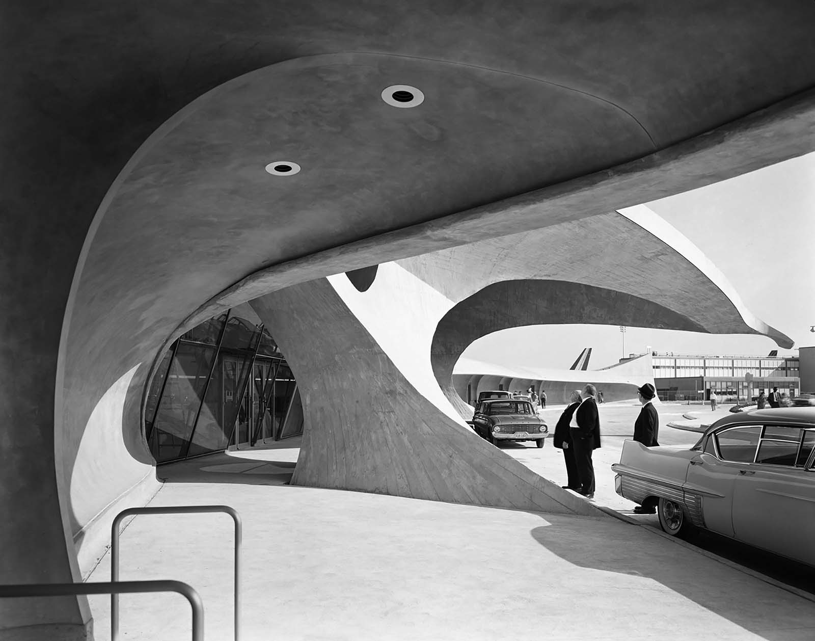 twa flight center photographs