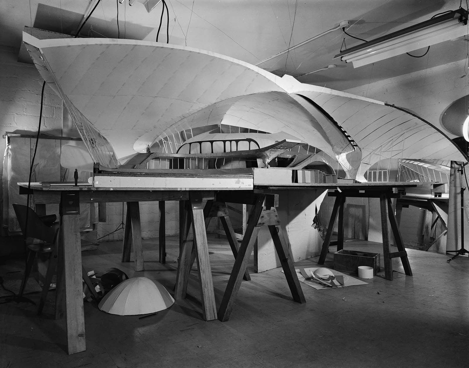 twa flight center photographs