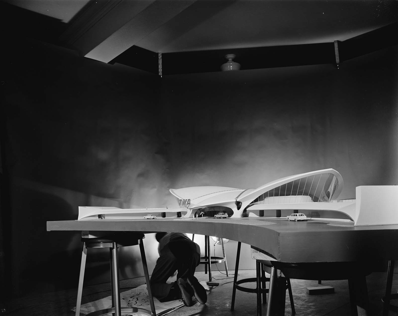 twa flight center photographs