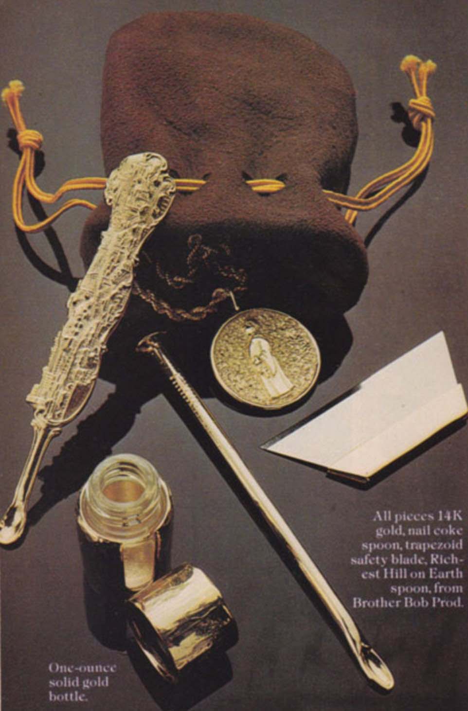 cocaine paraphernalia ads 1970s