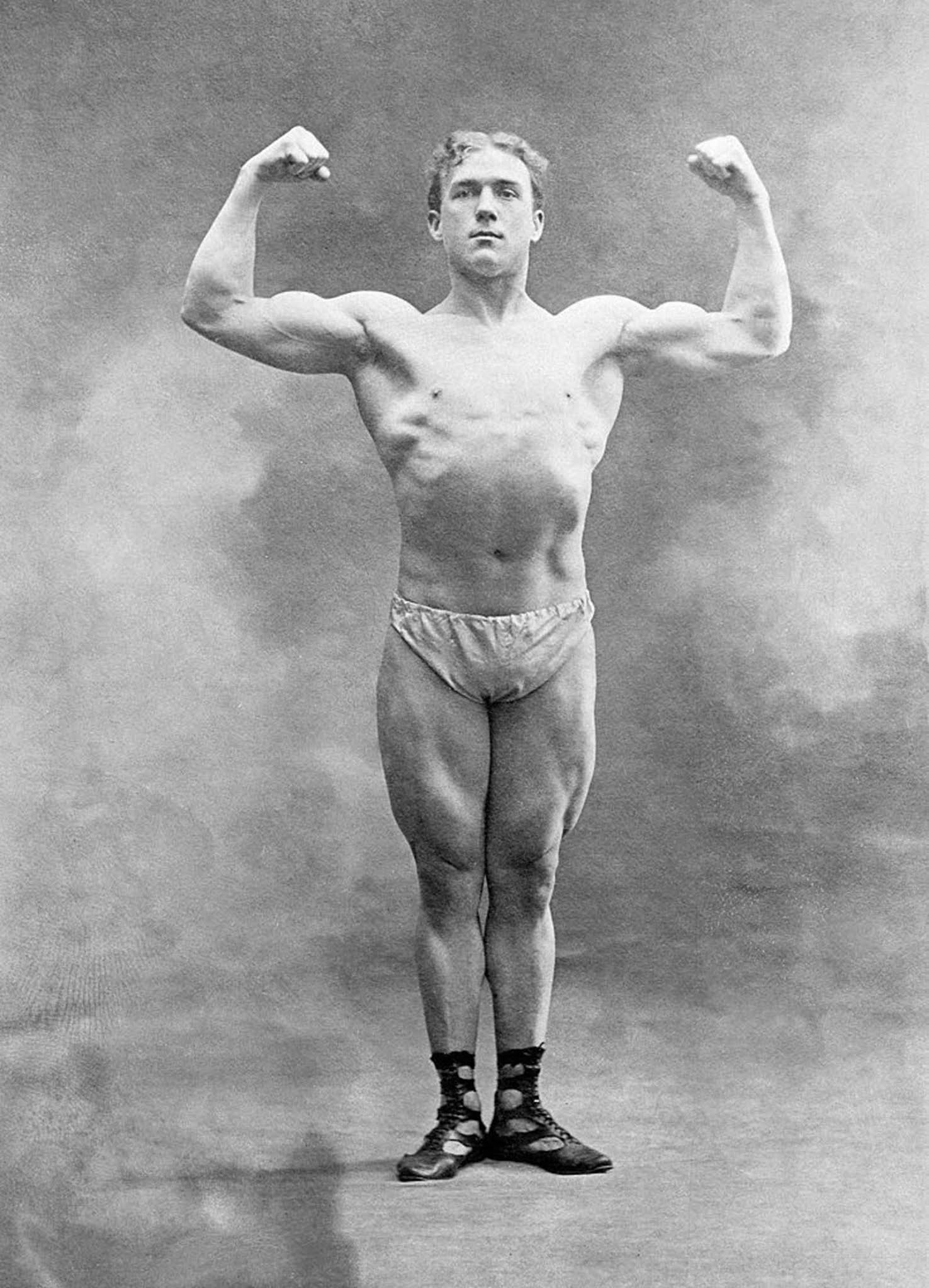 early strongmen photographs