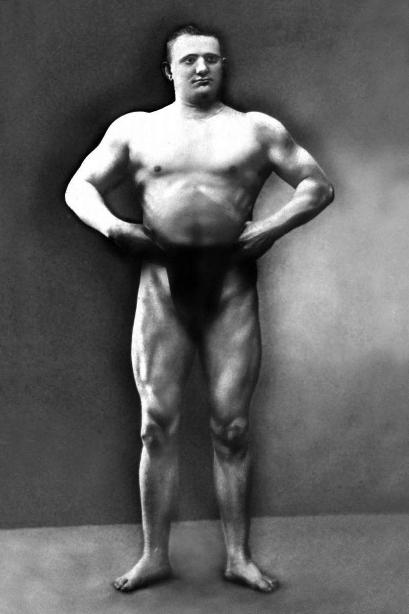 early strongmen photographs