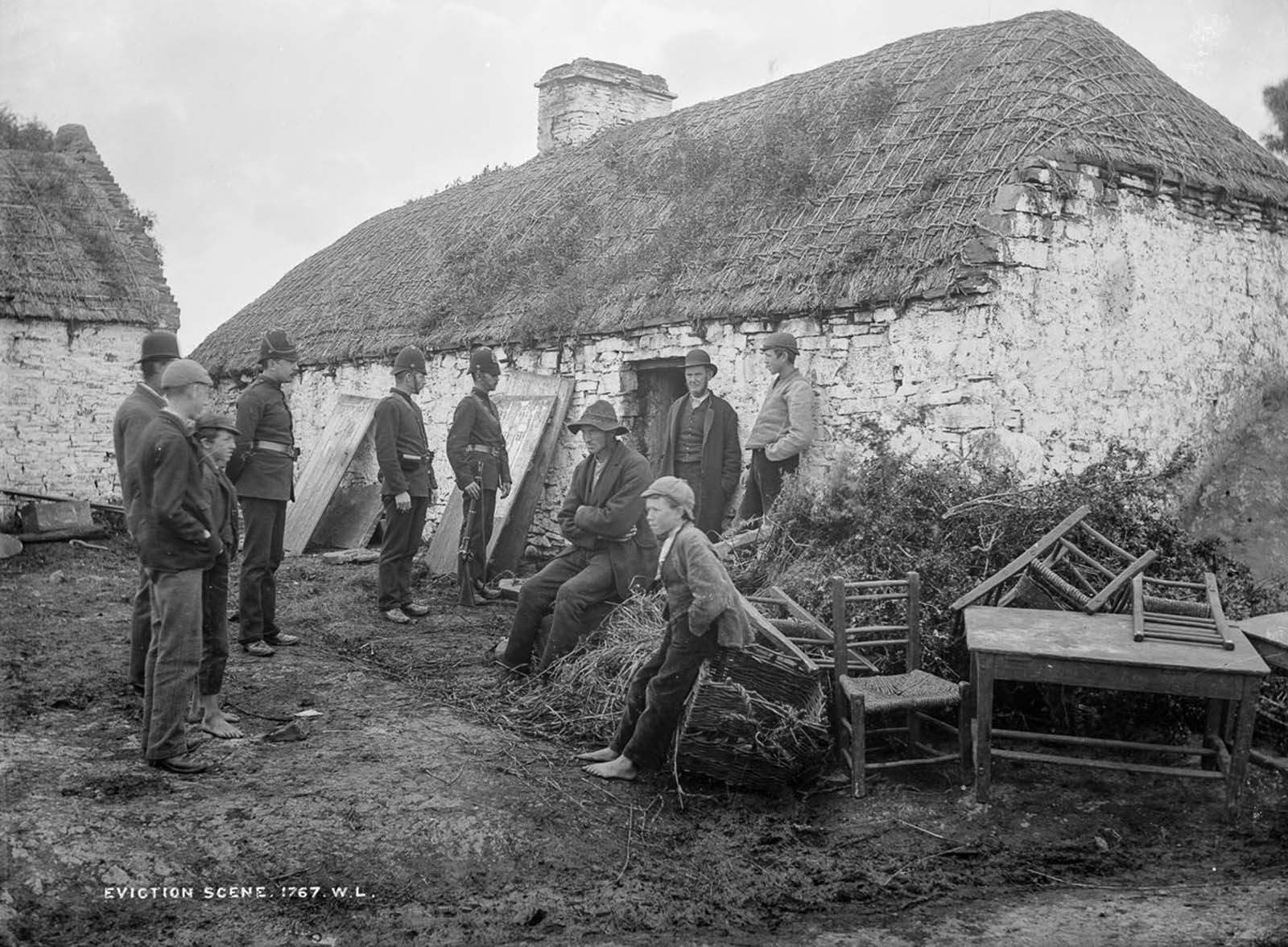 irish land war photographs
