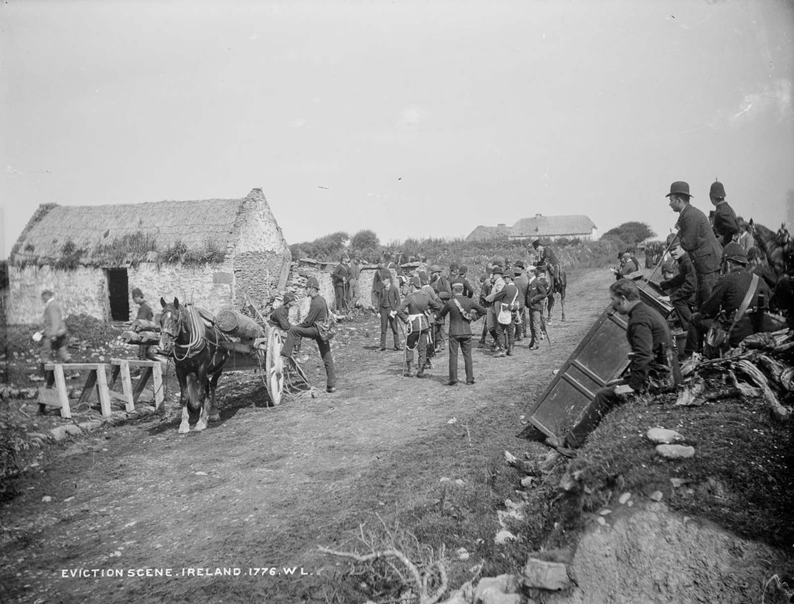 irish land war photographs
