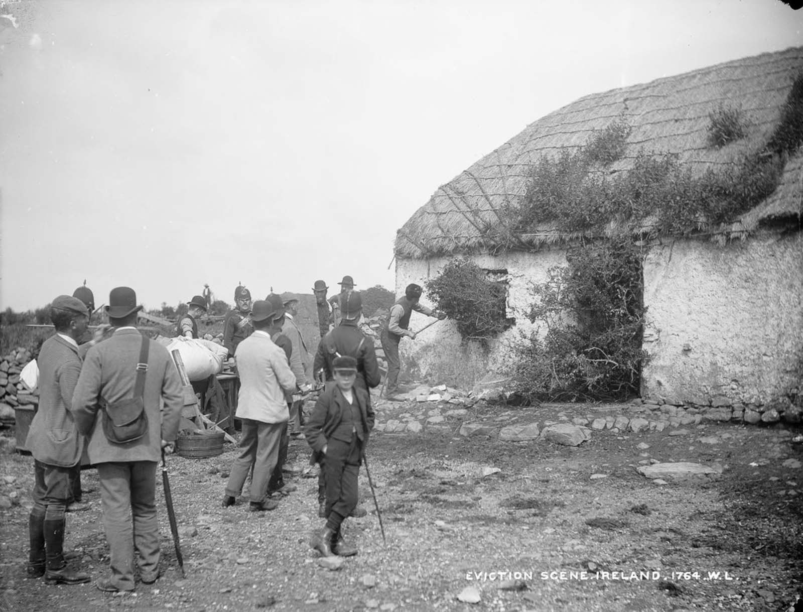 irish land war photographs