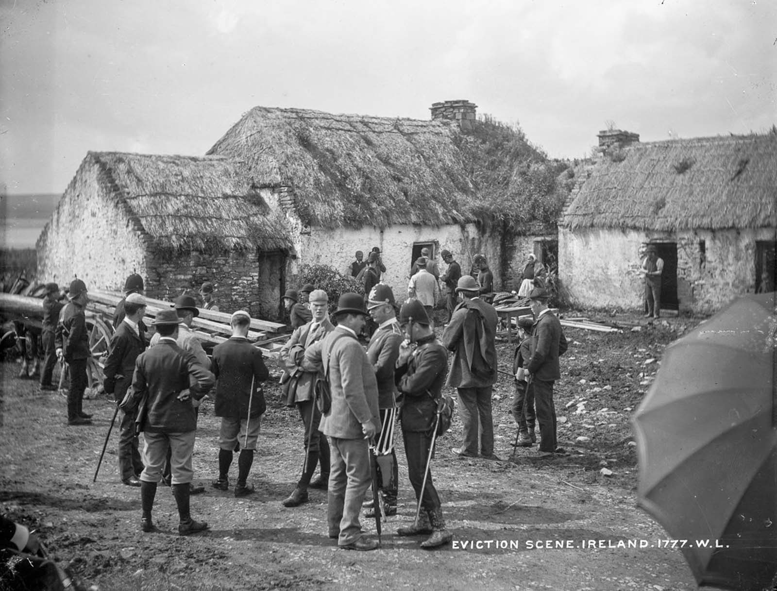 irish land war photographs
