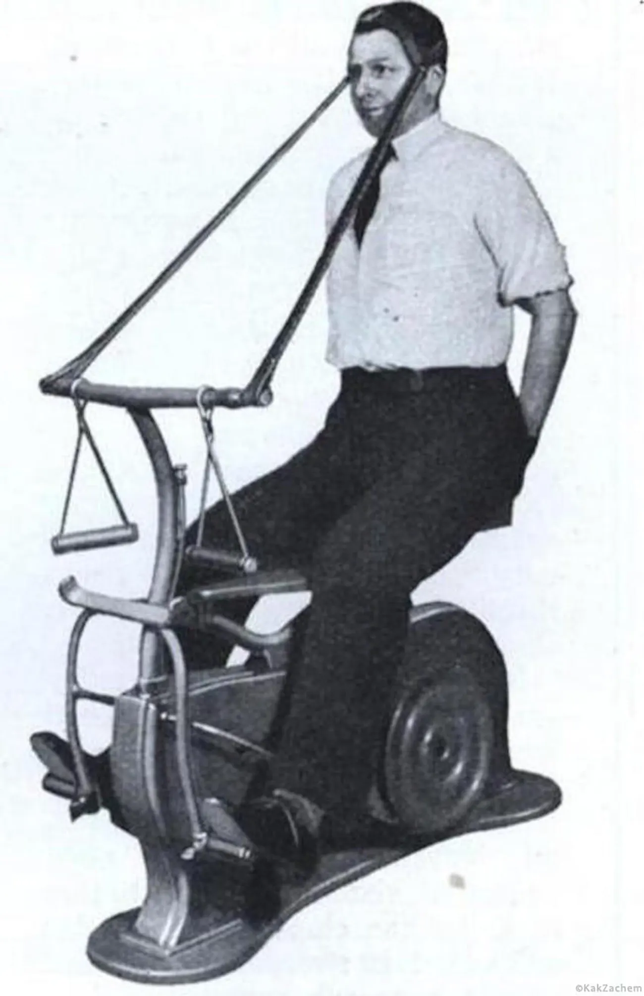 vintage bizarre exercise equipment