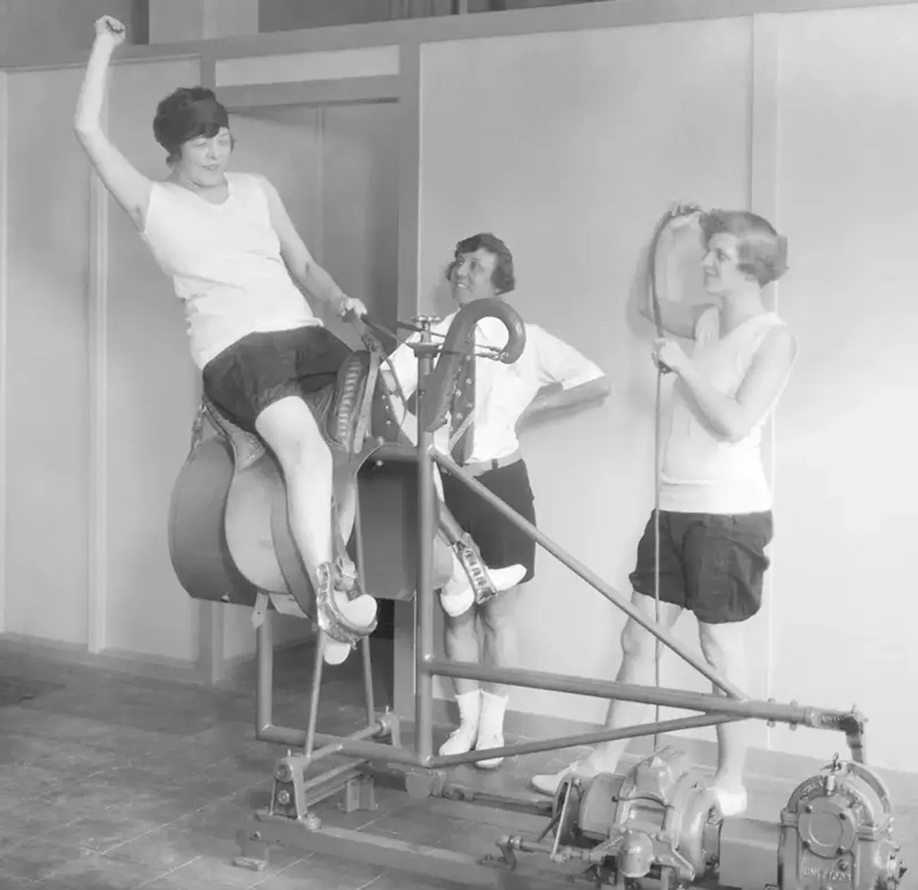 vintage bizarre exercise equipment