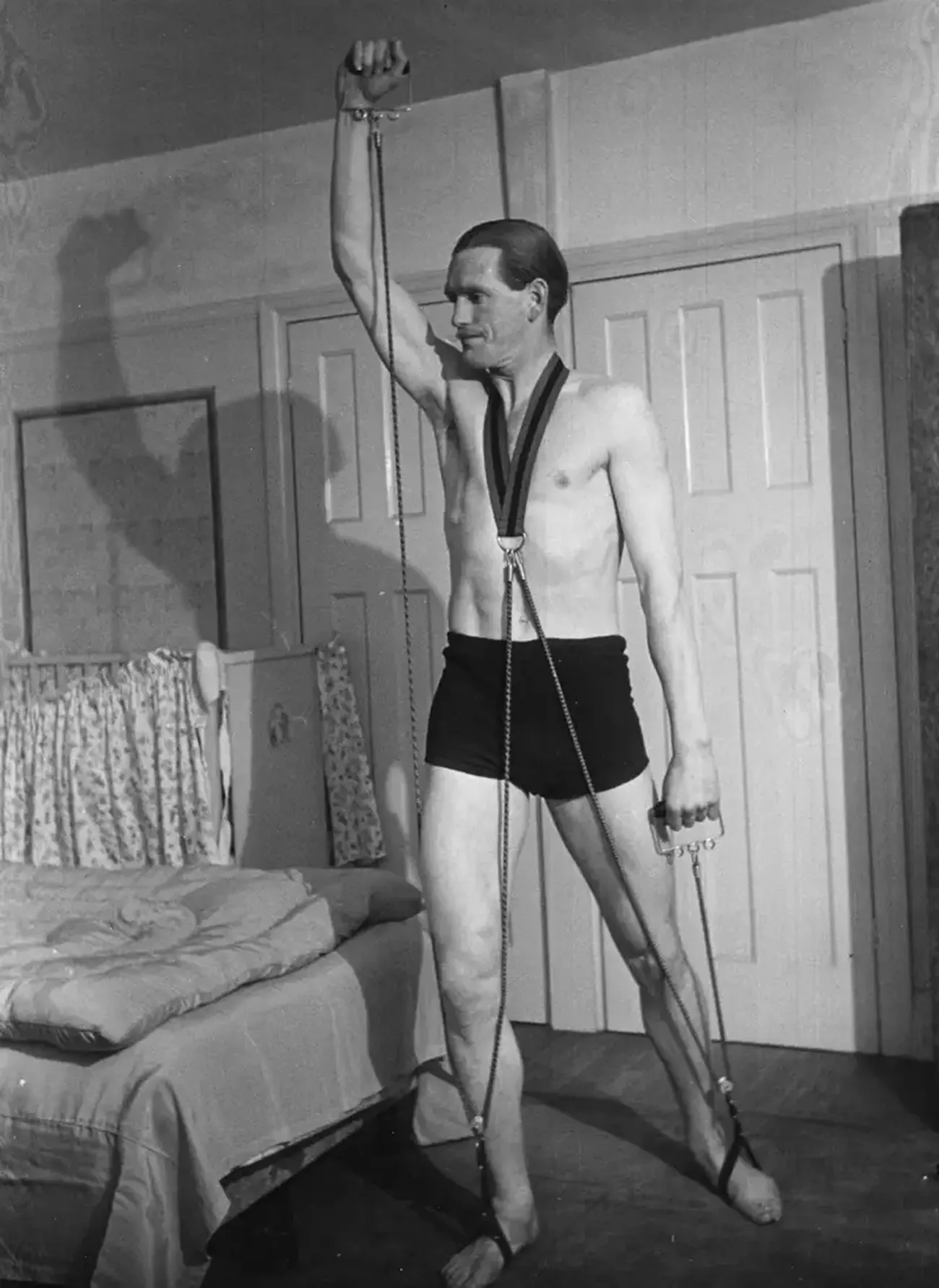 vintage bizarre exercise equipment
