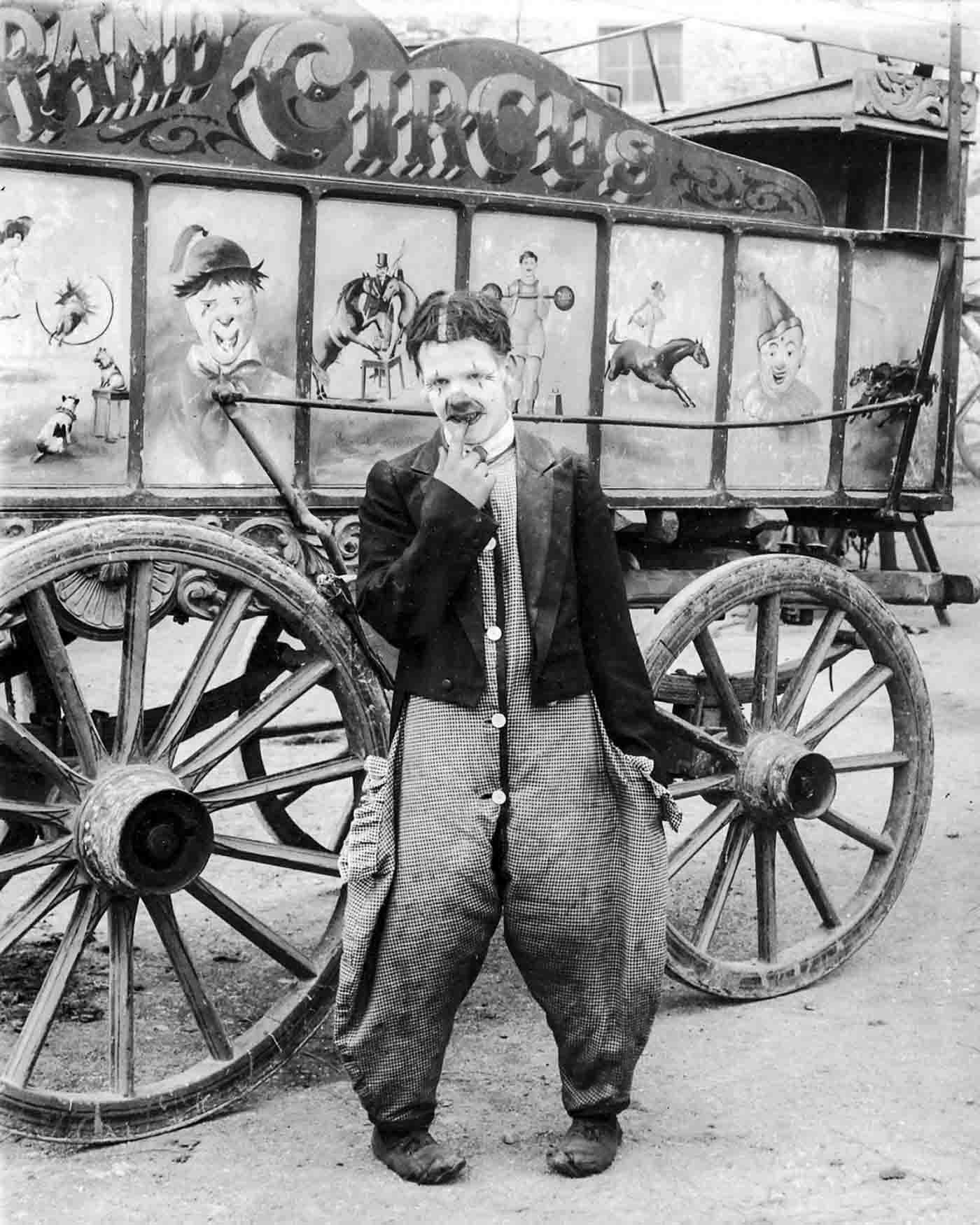 traveling circus northern ireland vintage photos