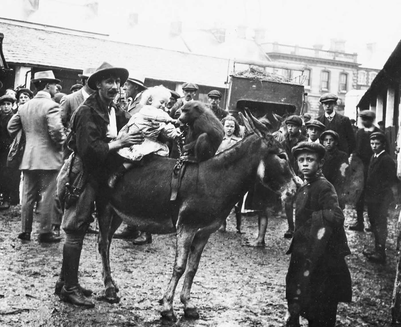 traveling circus northern ireland vintage photos