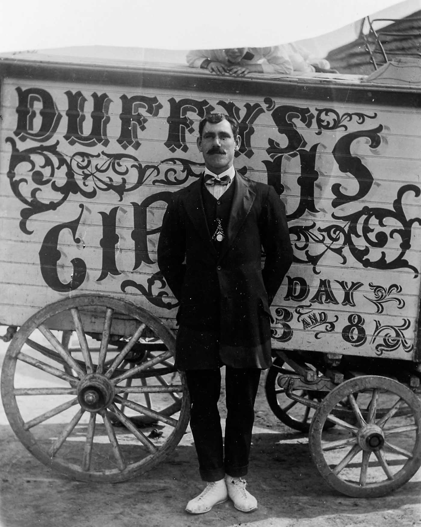 traveling circus northern ireland vintage photos