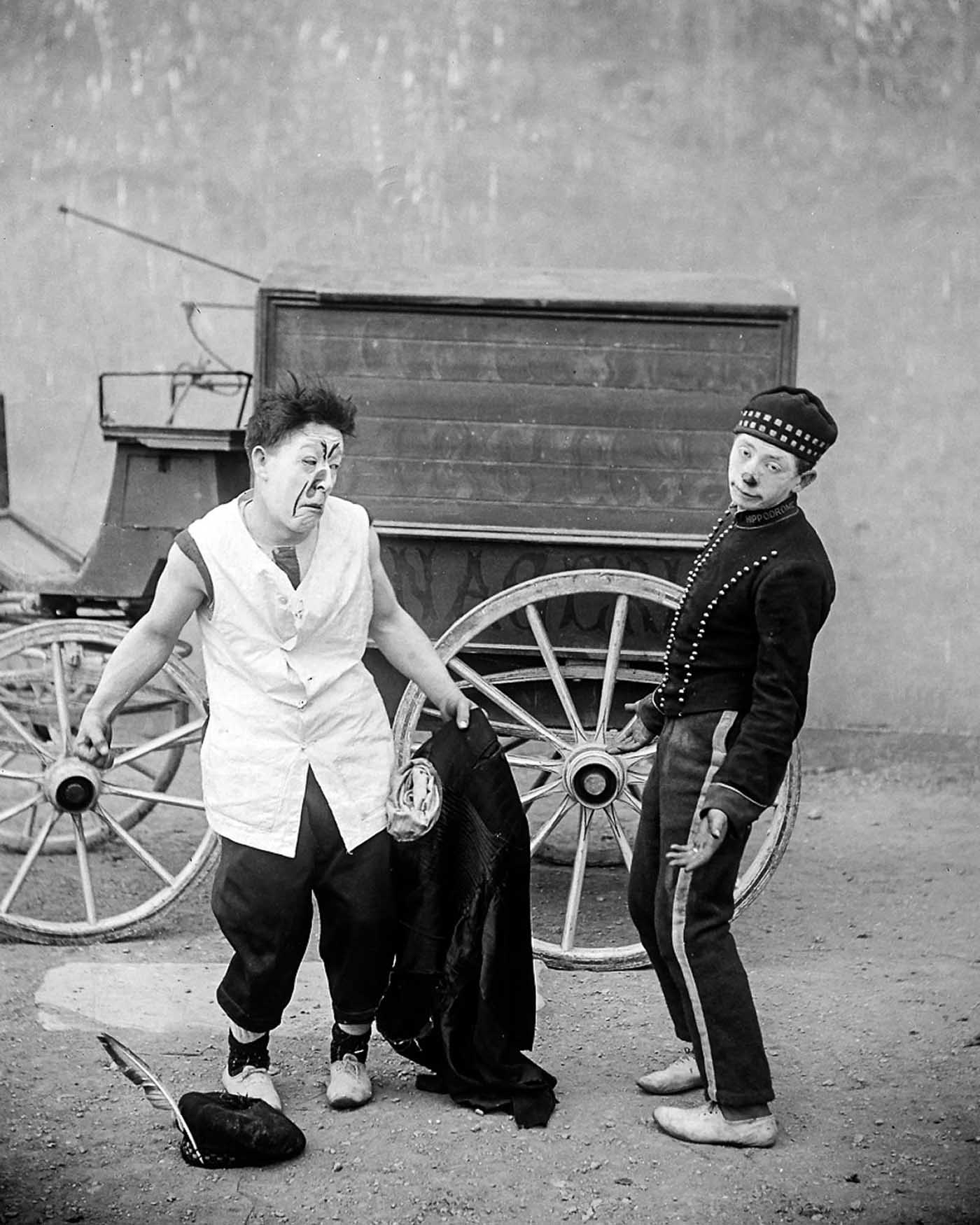 traveling circus northern ireland vintage photos