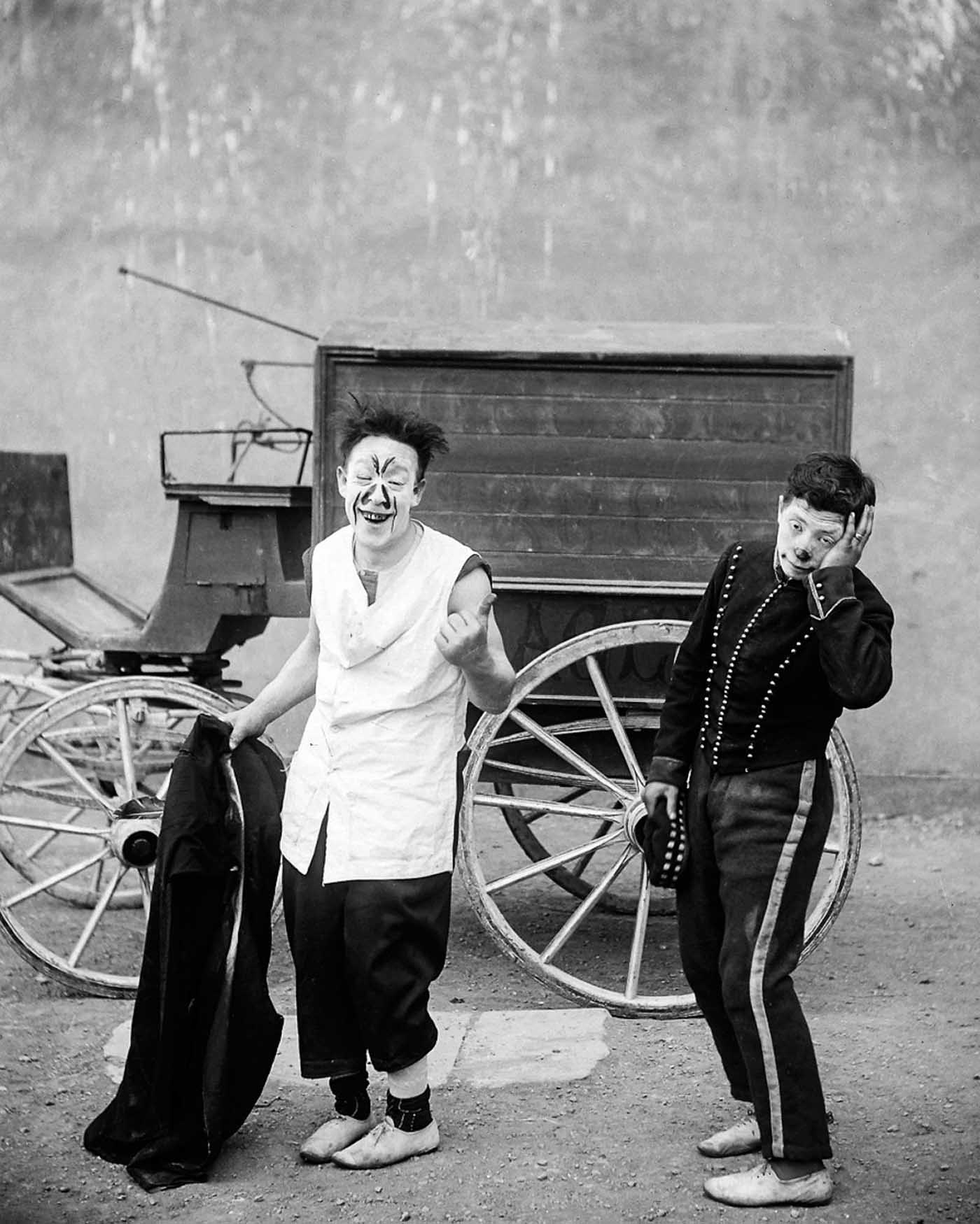 traveling circus northern ireland vintage photos