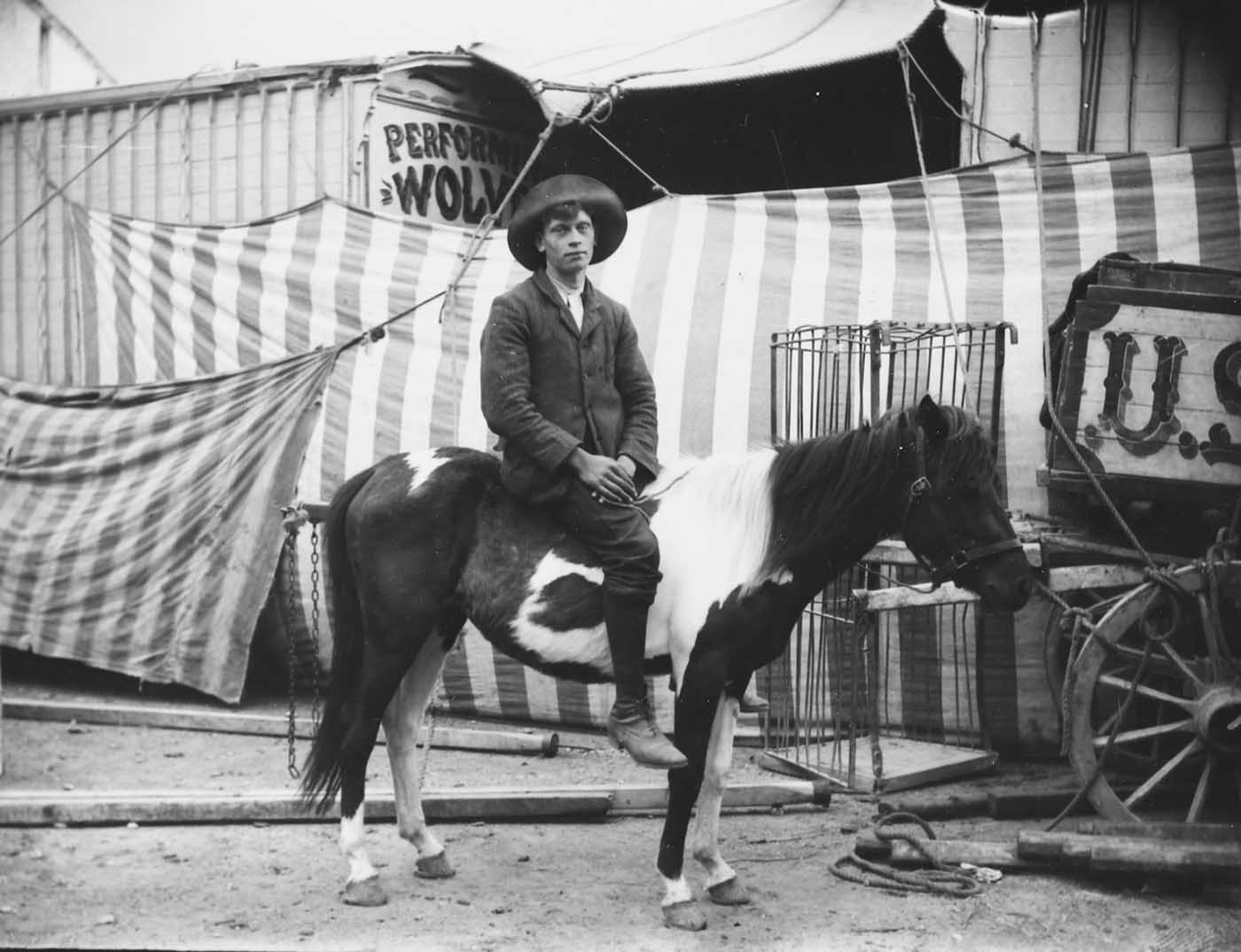 traveling circus northern ireland vintage photos